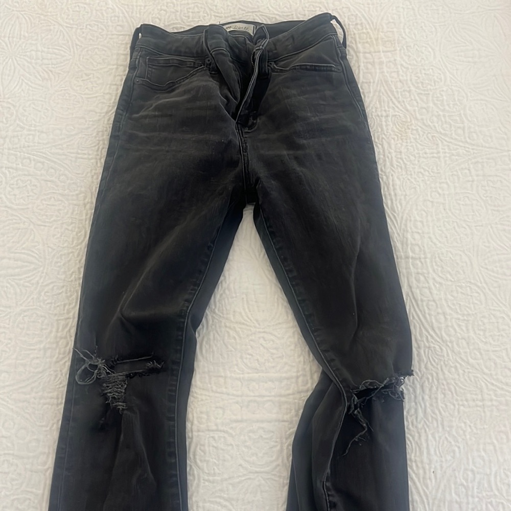 Madewell curvy high rise skinny jeans